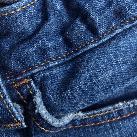 Vintage Y2K Low Rise Flare Jeans 4 Long 27 W - Picture 7 of 9